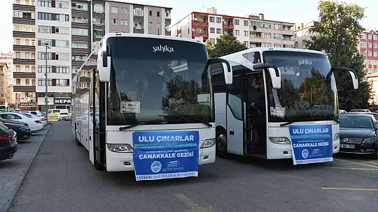 Ulu Çınarlardan Büyükkılıç'a Çanakkale'den teşekkür
