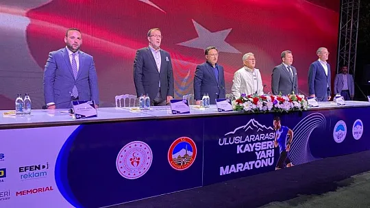 Yarı Maratonu tanıtım töreni yapıldı