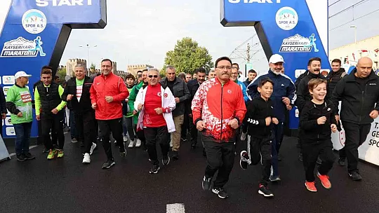 Uluslararası Kayseri Yarı Maratonu başladı