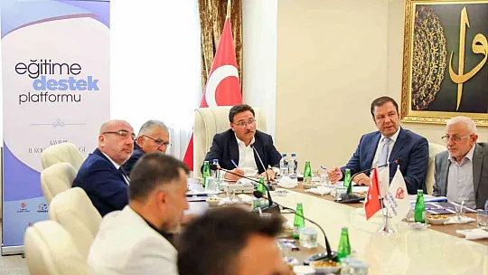 Vali Çiçek: 'ERVA Projesi, eğitim öğretim alanında örnek teşkil edecektir'