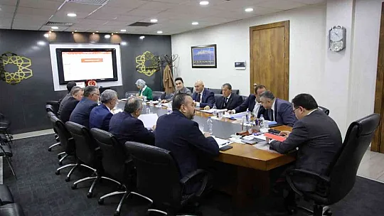 Valilik'te, İncesu buluşması...