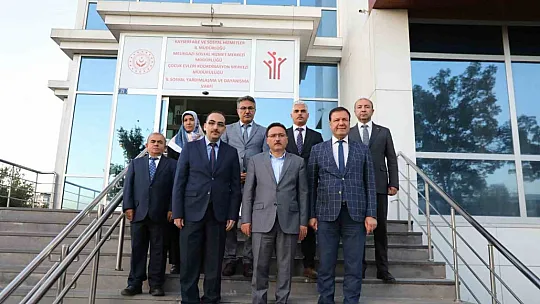 Vali Çiçek'ten il müdürlüğüne ziyaret!