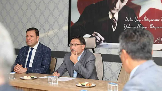 Vali Çiçek'ten il müdürlüğüne ziyaret!