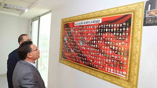Vali Çiçek'ten il müdürlüğüne ziyaret!