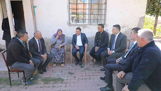 Vali'den Felahiye ve Akkışla çıkarması...
