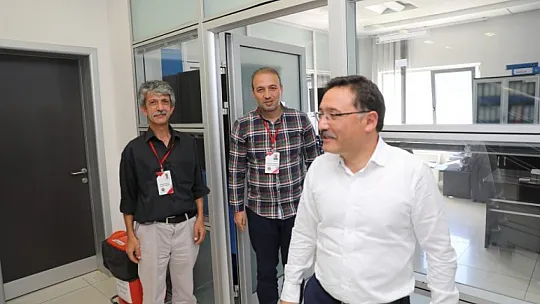 Vali Çiçek'ten OSB'ye ziyaret