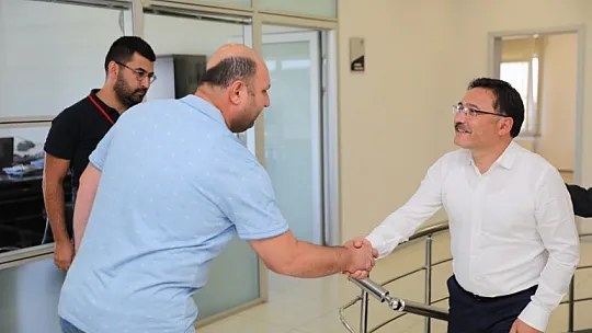 Vali Çiçek'ten OSB'ye ziyaret