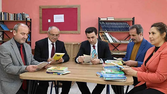 Köy okullarına 5 bin kitap