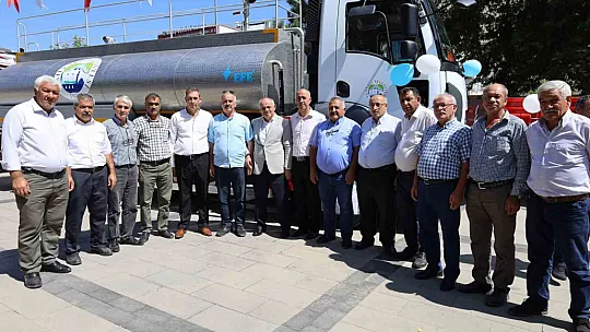 O ilçe 5.9 milyon TL değerindeki yeni araçlarını tanıttı!