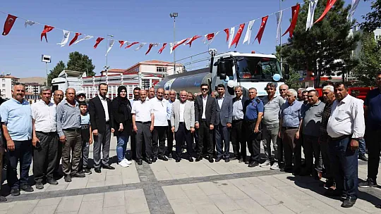 O ilçe 5.9 milyon TL değerindeki yeni araçlarını tanıttı!