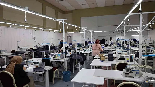 Yahyalılı kadınların 'tekstil atölyesi' mutluluğu