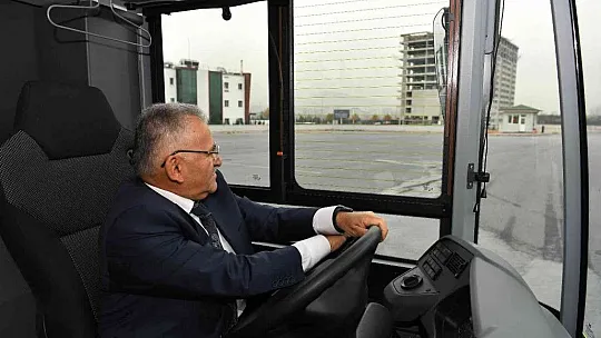 Büyükkılıç otobüs testi yaptı!