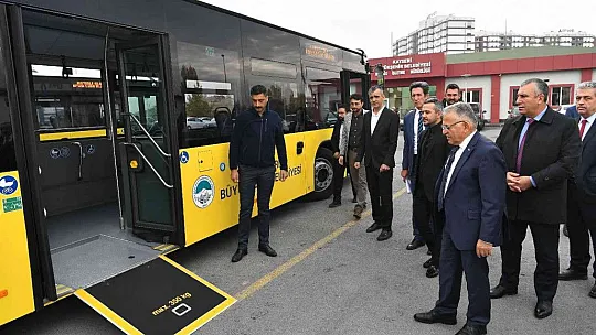 Büyükkılıç otobüs testi yaptı!