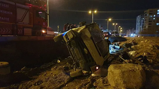 Sürücü ağır yaralandı