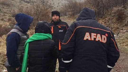 Yürüyüş yaparken kayboldular