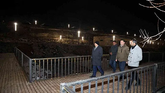 Zincidere 100. Yıl Mesire alanı Gece Işıl Işıl