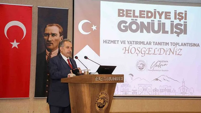 2021'de Talas'ta 100 bin metrekare yeni yeşil alan oluşturuldu