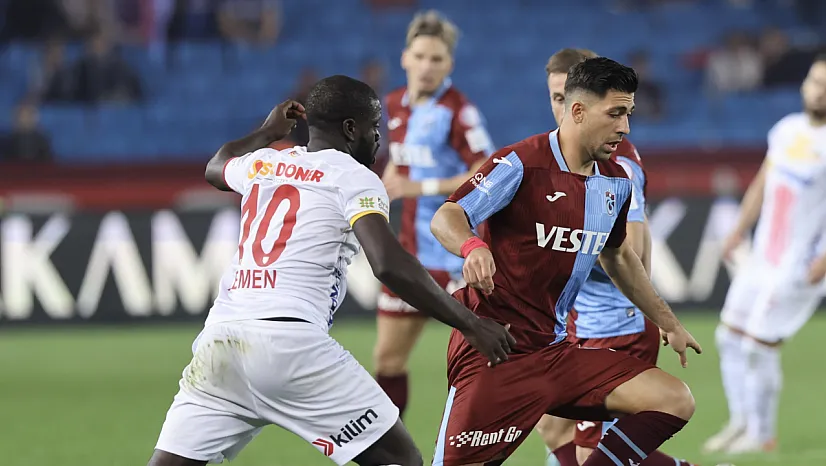 274 gündür yenilmeyen Trabzonspor'un bileğini Kayserispor büktü!