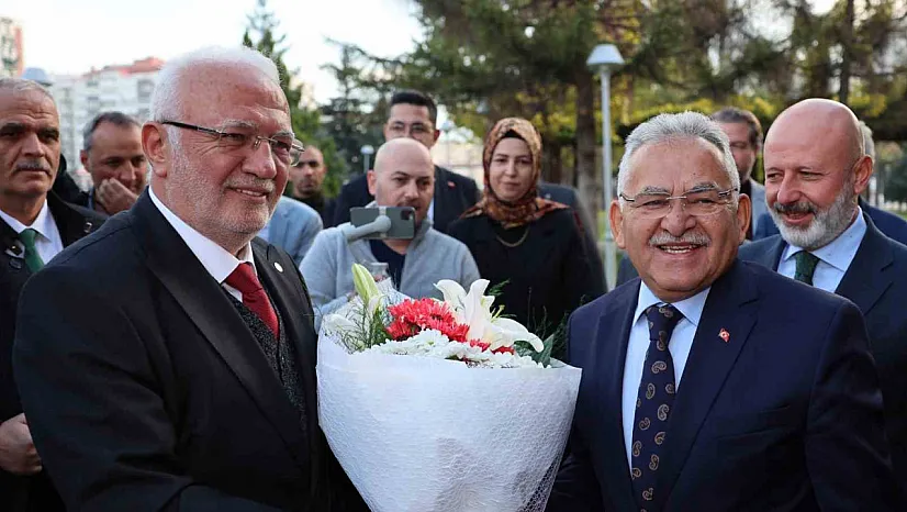 AK Parti Genel Başkan Vekili Elitaş'tan Büyükkılıç'a ziyaret
