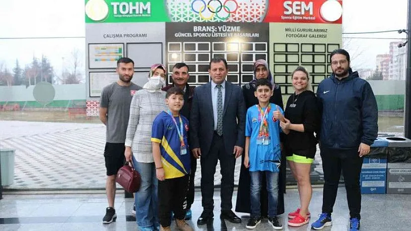 Ali İhsan Kabakcı'dan şampiyonlara ziyaret