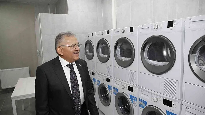 Büyükkılıç: 'Siz çalışın, biz çamaşırlarınızı yıkayalım
