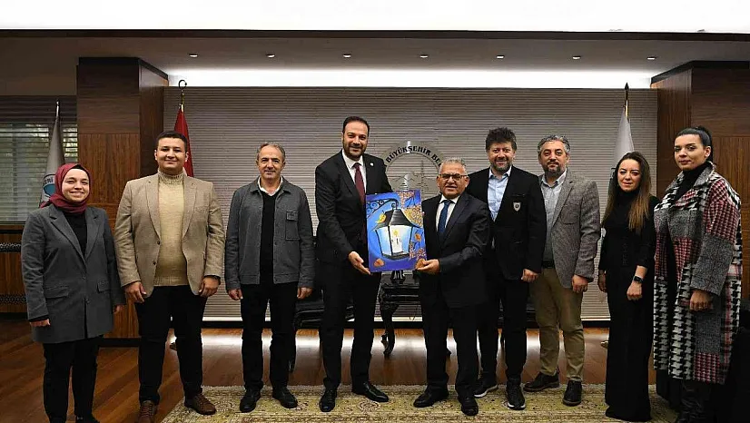 Başkan Büyükkılıç'a STK Ziyaretleri