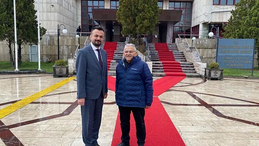 Büyükkılıç'tan İl Kültür ve Turizm Müdürlüğü'ne ziyaret