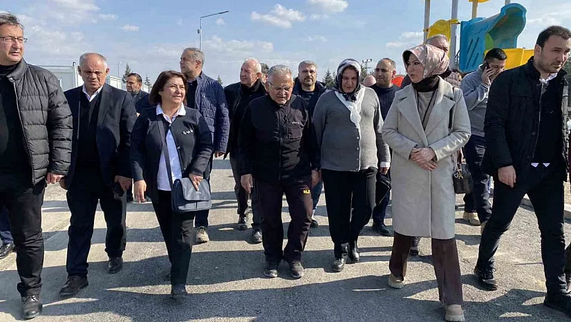 Kayseri'den, Kahramanmaraş'a Konteyner Kent Ziyareti