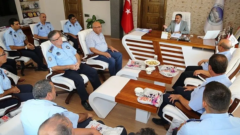 Başkan Cabbar, Zabıta Haftası'nı personeliyle kutladı