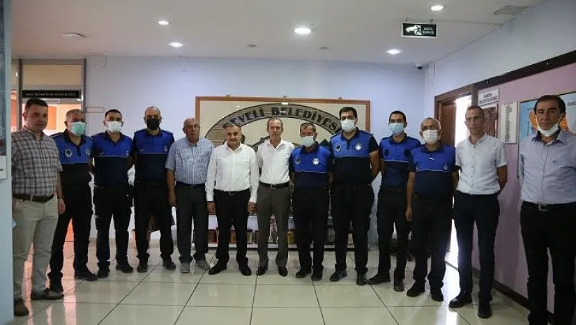 Başkan Cabbar, Zabıta Haftasında personeliyle bir araya geldi