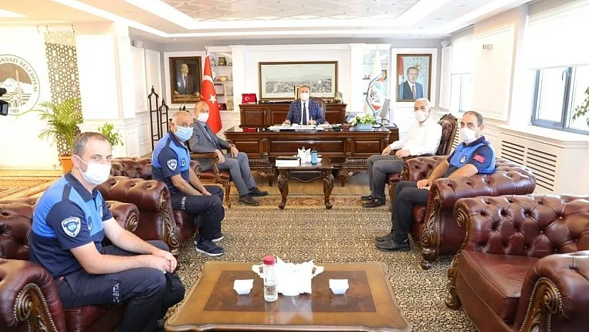 Başkan Palancıoğlu Zabıta Haftasını kutladı