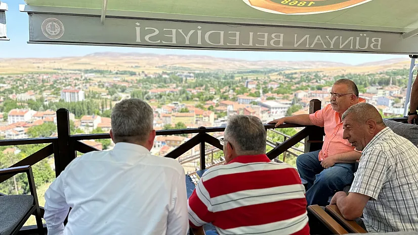 Başkanlar gözde mekanda buluştu