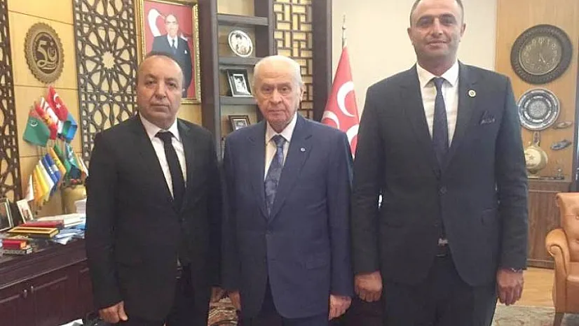 Başkanlardan Bahçeli'ye ziyaret