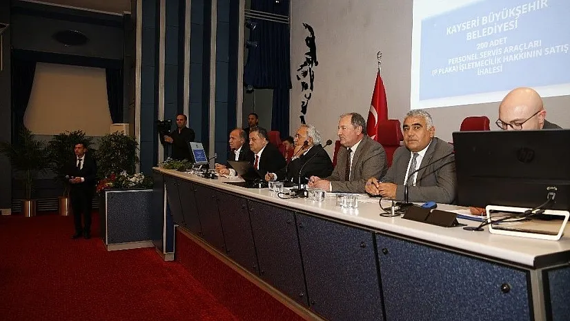 Büyükşehir'den 'P' Plaka ihalesi