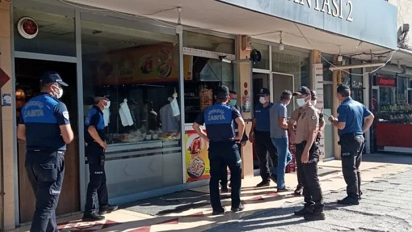 Büyükşehir Zabıtası'ndan Sahabiye'de esnaf denetimi