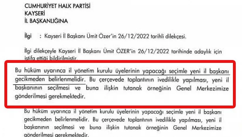 CHP'den, 'bilgi kirliliğine' belgeli yanıt!