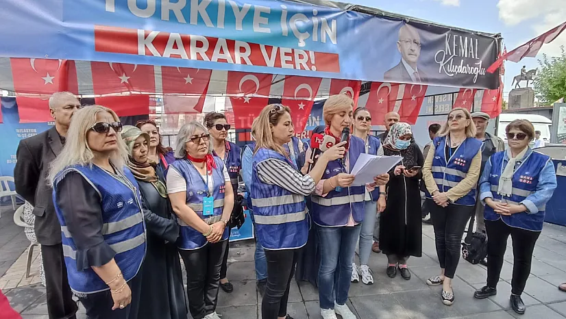 CHP'den kadınlara çağrı