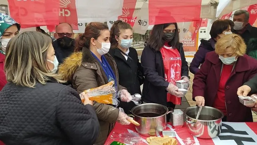 CHP'den vatandaşa 'Mehmetçik menüsü' ikramı