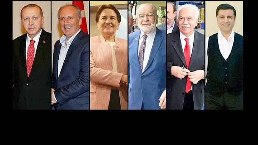 Cumhurbaşkanı adaylarının oy pusulasındaki sırası belli oldu