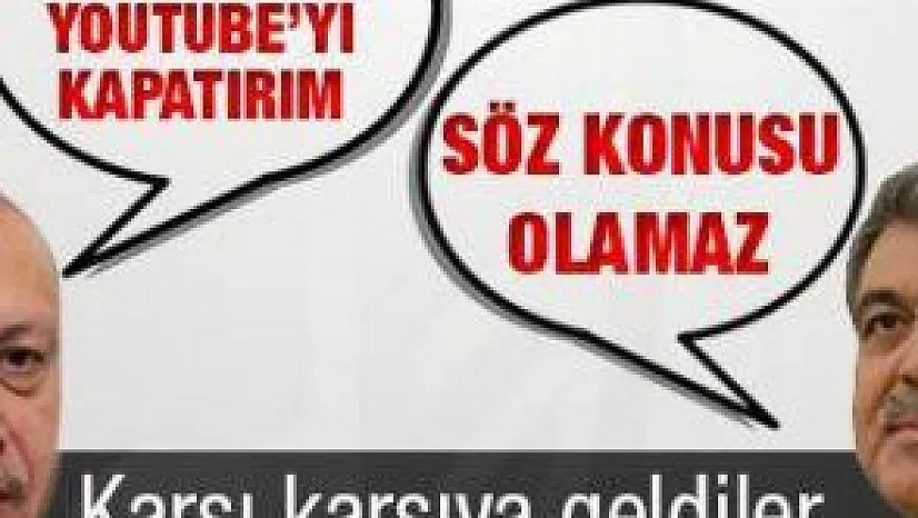 CUMHURBAŞKANI GÜL'DEN ERDOĞAN'I KISDIRACAK AÇIKLAMA ' FACEBOOK VE YOUTUBE'NİN KAPATILMASI SÖZ KONUSU OLAMAZ'