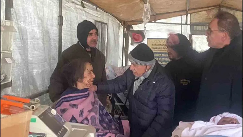Deprem bölgesinde doktorun milletvekili olduğunu sonradan öğrendi