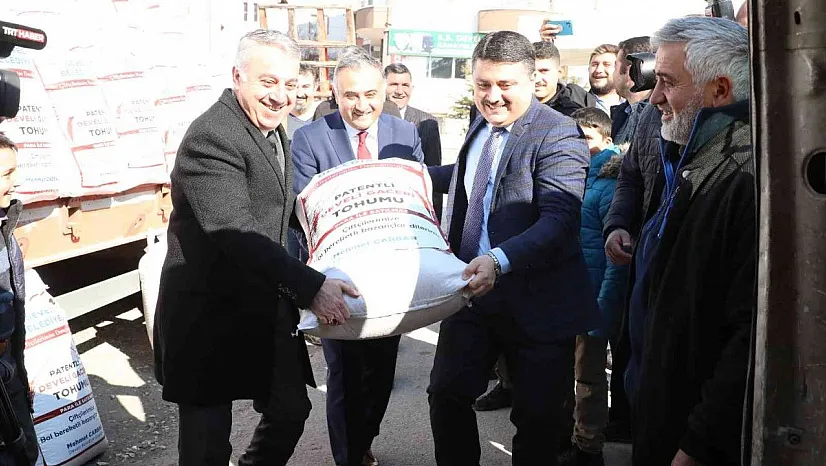 Develi'de gacer desteği