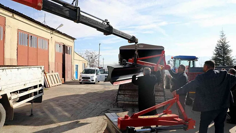 Kırsal mahallelere ekipman desteği
