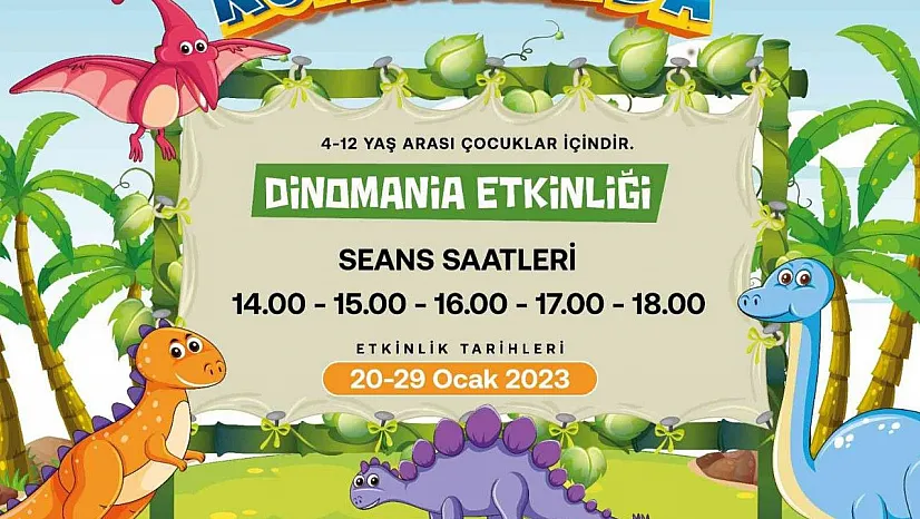 Dinozorlar, Kayseri'ye geliyor