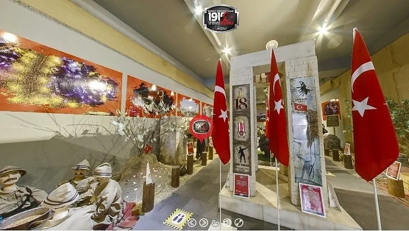 'Dönmeyi Düşünmeyenler 1915 Çanakkale -15 Temmuz Ruhu Sergisi Sanal Sergi-360