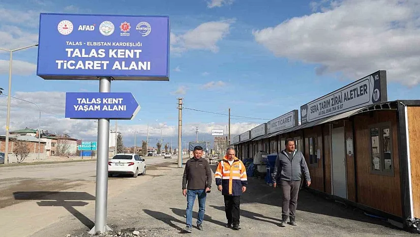 Talas Kent'te anahtarlar teslim ediliyor