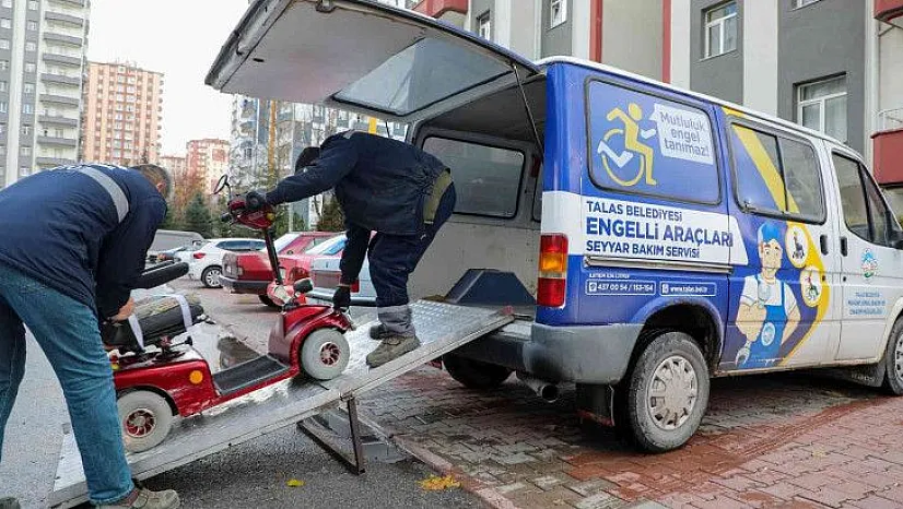 Engelli dostu belediye 'Talas'