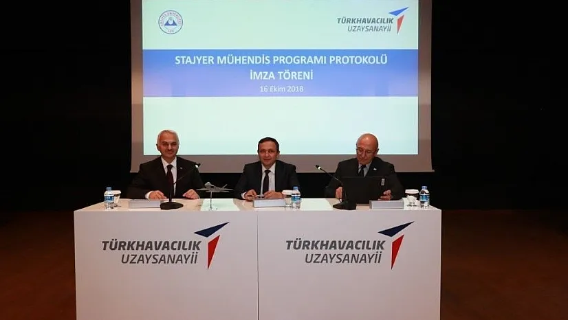 ERÜ ile ve TUSAŞ arasında 'Stajyer Mühendis' protokolü imzalandı