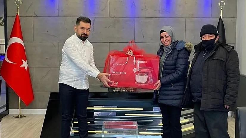Karum İnşaat'tan Sevgililer Gününe Özel Hediyeler Sahiplerini Buldu