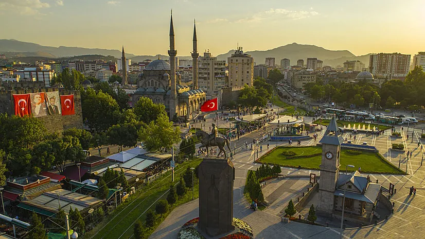 Kayseri'de sıcaklıklar mevsim normallerinin üzerinde